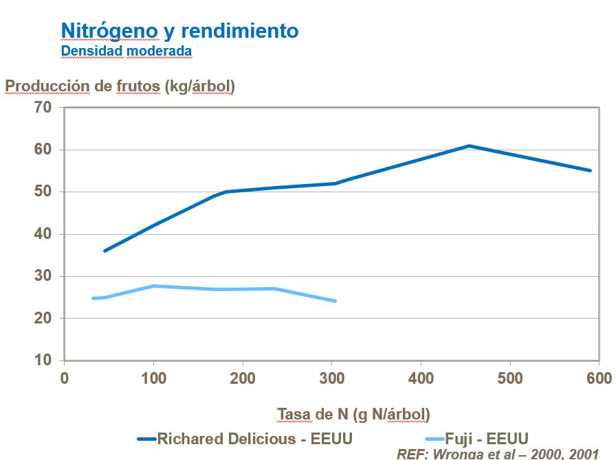 Nitrógeno y rendimiento